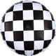 18" Checkered Balloon