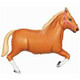 43" Tan Horse Balloon