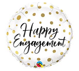 Happy Engagement 18" Balloon