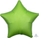 19" Kiwi Green Star Balloon