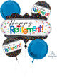 Happy Retirement Balloon Set