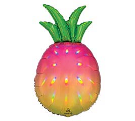 31" Pineapple Iridescent Balloon
