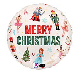 18" Christmas Nutcracker Balloon