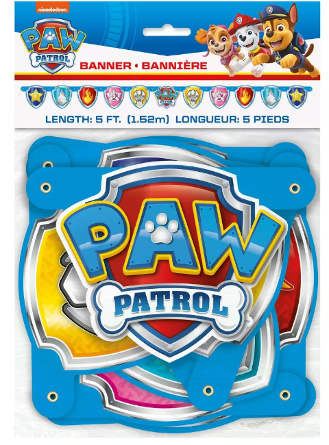 Paw Patrol Banner
