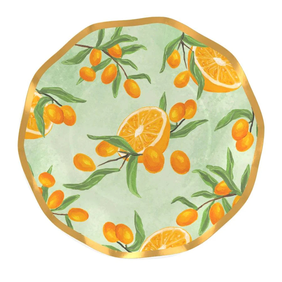 Wavy Mimosa Plate