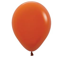 5" Sunset Orange Balloon