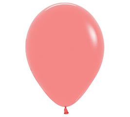 11" Tropical Fashion Coral Balloon
