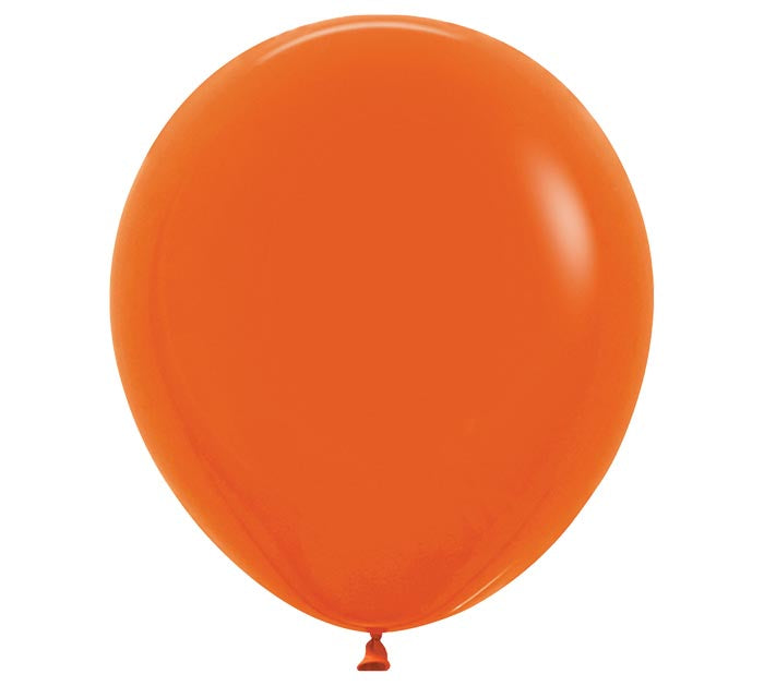 18" Fashion Orange Balloon