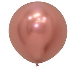 24" Reflex Rose Gold Balloon