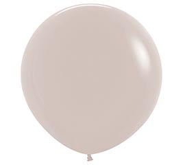 24" White Sand Balloon