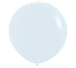 24" Fashion White Balloon