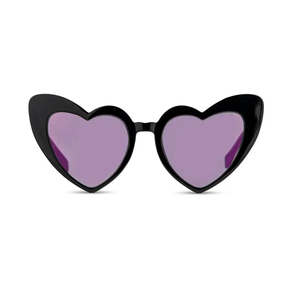 Black Heart Shaped Sunglasses