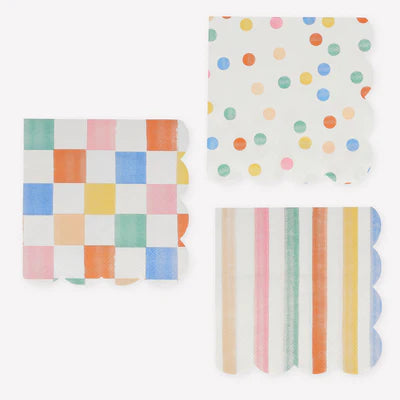 Pattern Dinner Napkins