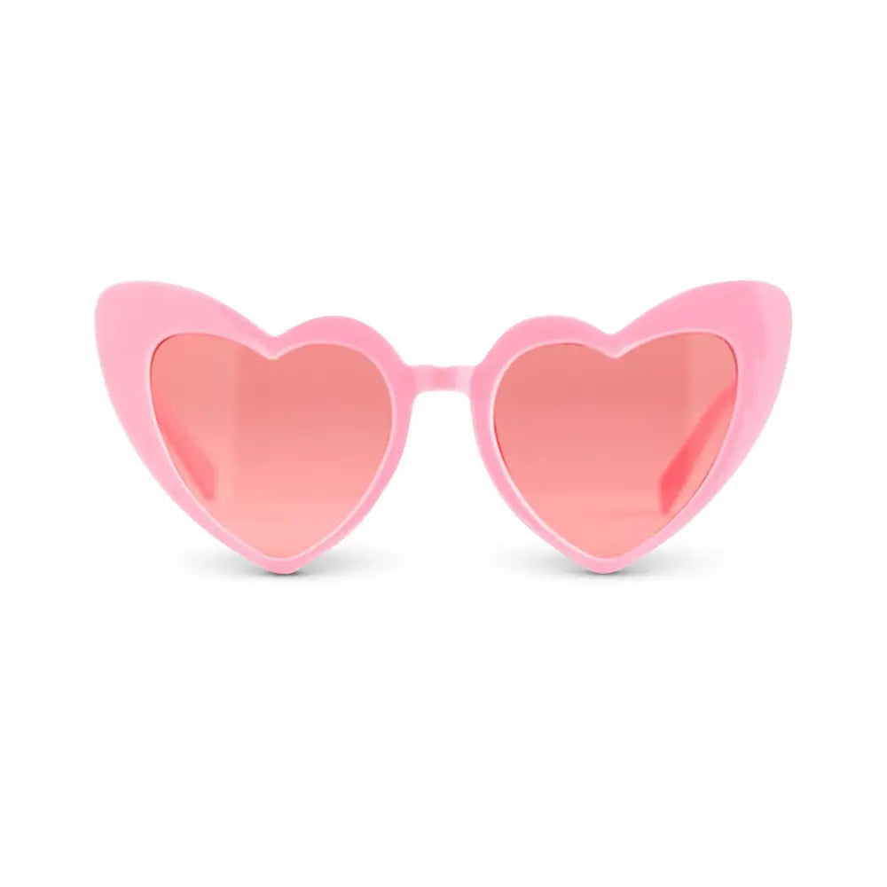Pink Heart Shaped Sunglasses