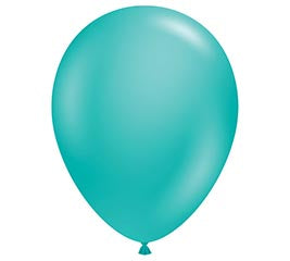 11" Designer Teal Balloon