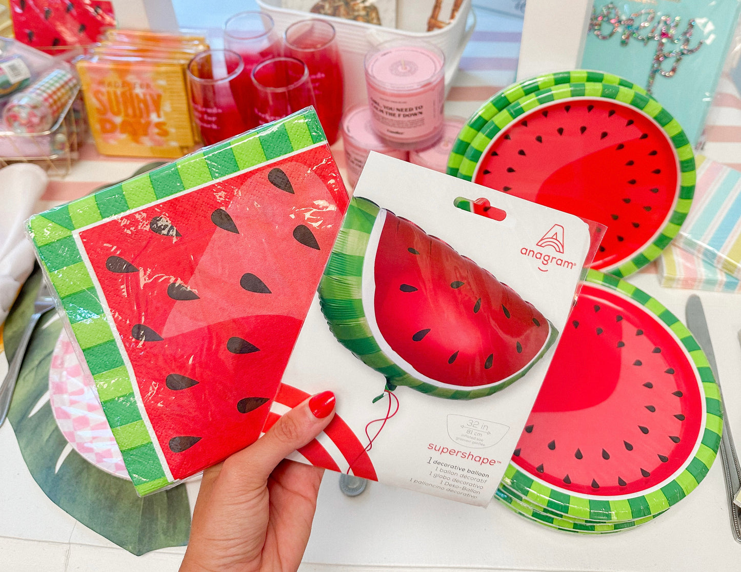 Watermelon Napkins 18pk