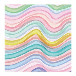Color Waves Napkins- 20pk