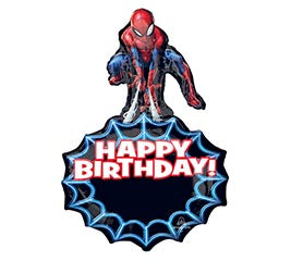 Spiderman Personalized 34'' Balloon