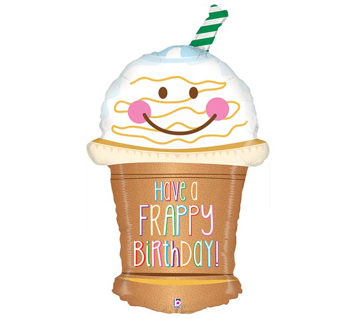 32" Frappy Birthday Balloon