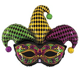 45'' Jester Mask Balloon