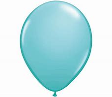 11" Carribean Blue Balloon