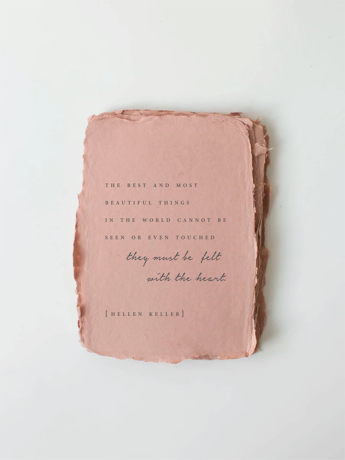 'Felt By the Heart' Card
