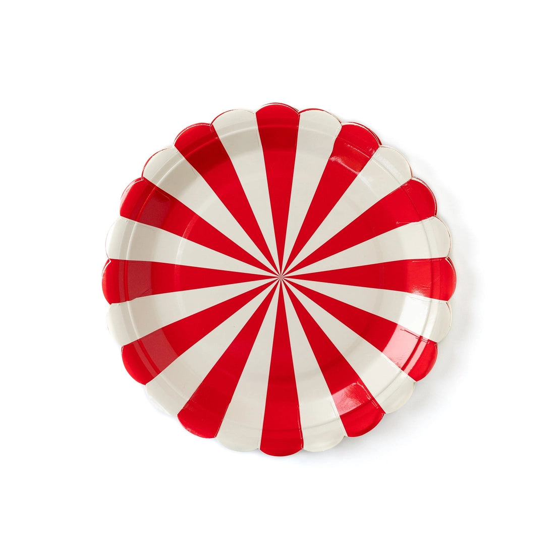 Circus Stripe Plates