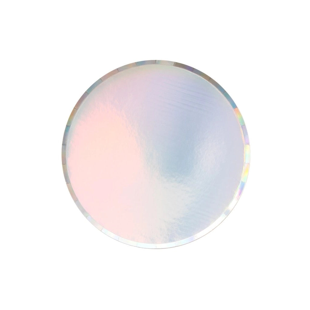 Iridescent Small Low Rim Plates