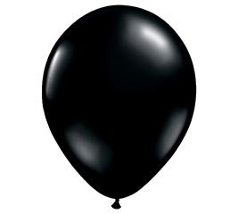 5" Onyx Black Balloon