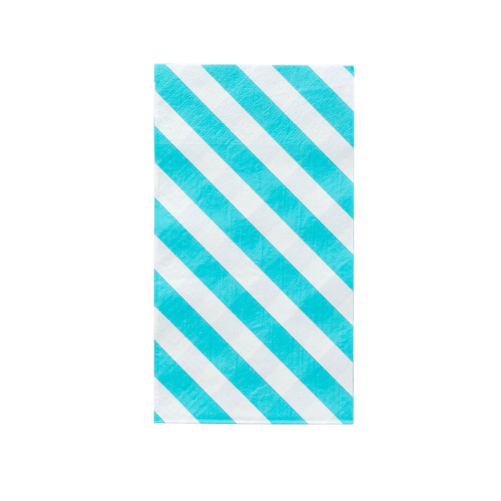 Sky Striped Dinner Napkins