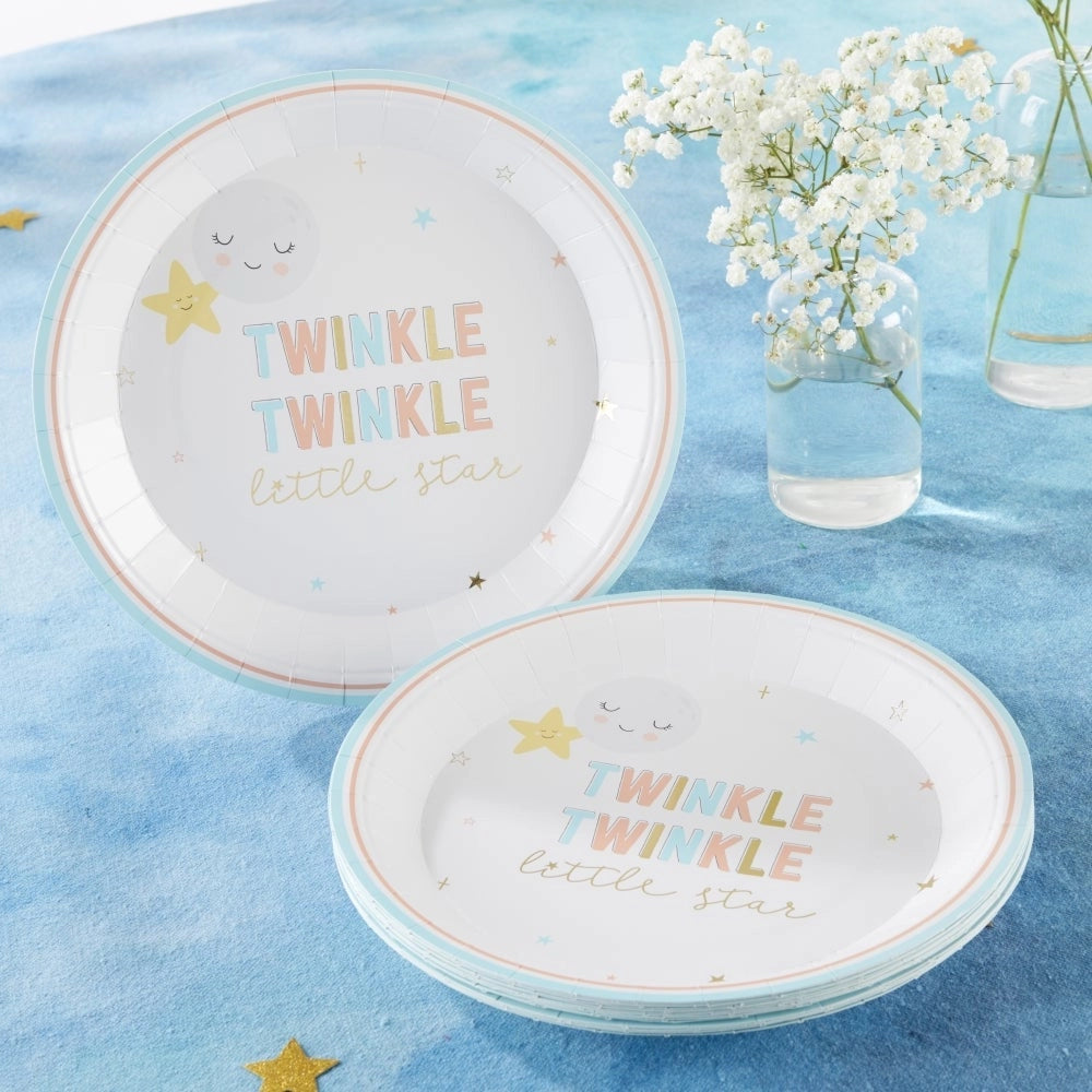 Twinkle Twinkle Large Plates- 16 pk