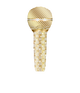 33" Gold Mic Balloon