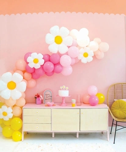 Daisy Balloon Arch