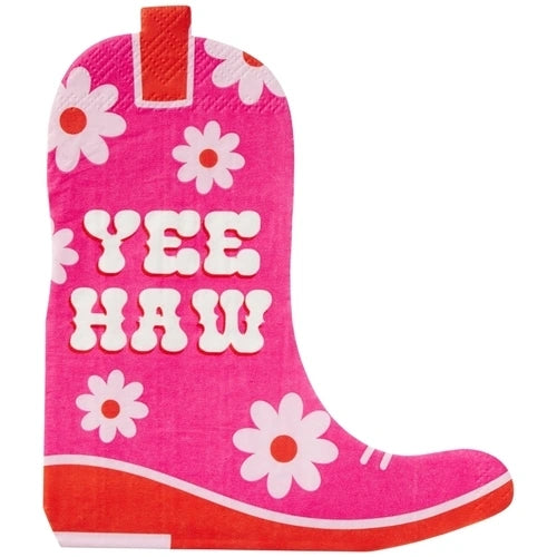 Yee Haw Groovy Boot Napkins