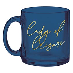 Lady Of Leisure Blue Mug