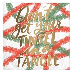 Tinsel in a Tangle Napkins