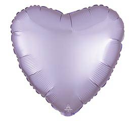 17" Pastel Lilac Heart Balloon