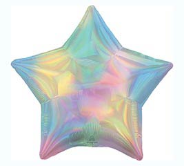 19"Iridescent Star Balloon