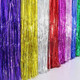 Foil Door Curtain Pink