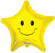 18" Smiley Face Star Balloon