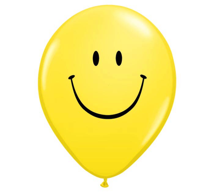 11" Smiley Face Balloon