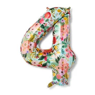 40" Floral Number Four