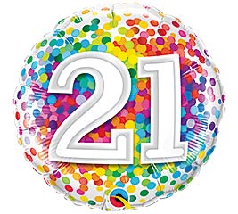 18"Twenty-One Balloon