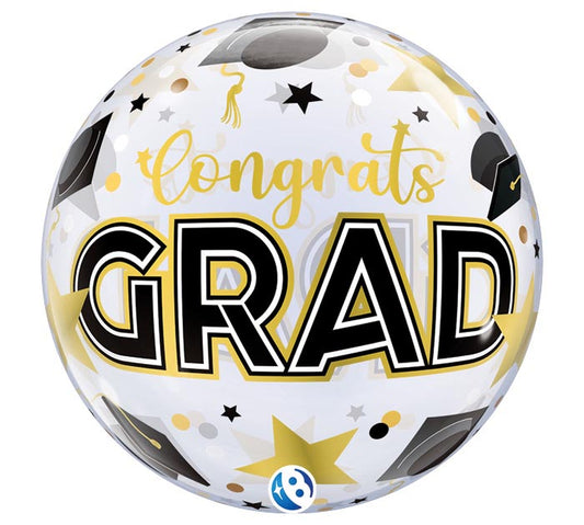 22" Congrats Grad Orbz Balloon