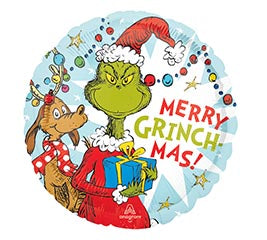 17" Grinch Christmas Balloon