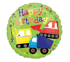 17" HBD Construction Equipment Balloon