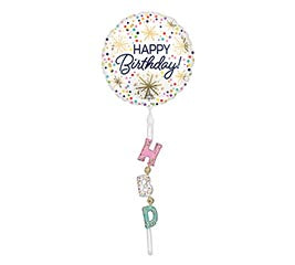 69"  Happy Birthday  Balloon