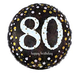 Happy 80th Birthday 18" Balloon