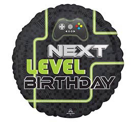 17" HBD Level Up Balloon