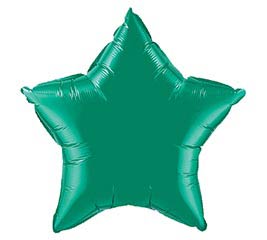 20" Emerald Star Balloon